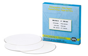 Round filters Type: MN 617 G phosphate-free, &#216;: 150 mm