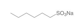Hexane-1-sulphonic acid sodium salt, 100 g, glass