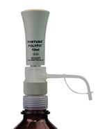 Dispensers FORTUNA<sup>&reg;</sup> POLYFIX<sup>&reg;</sup> With PTFE-coated piston and clear glass cylinder, 2-10 ml