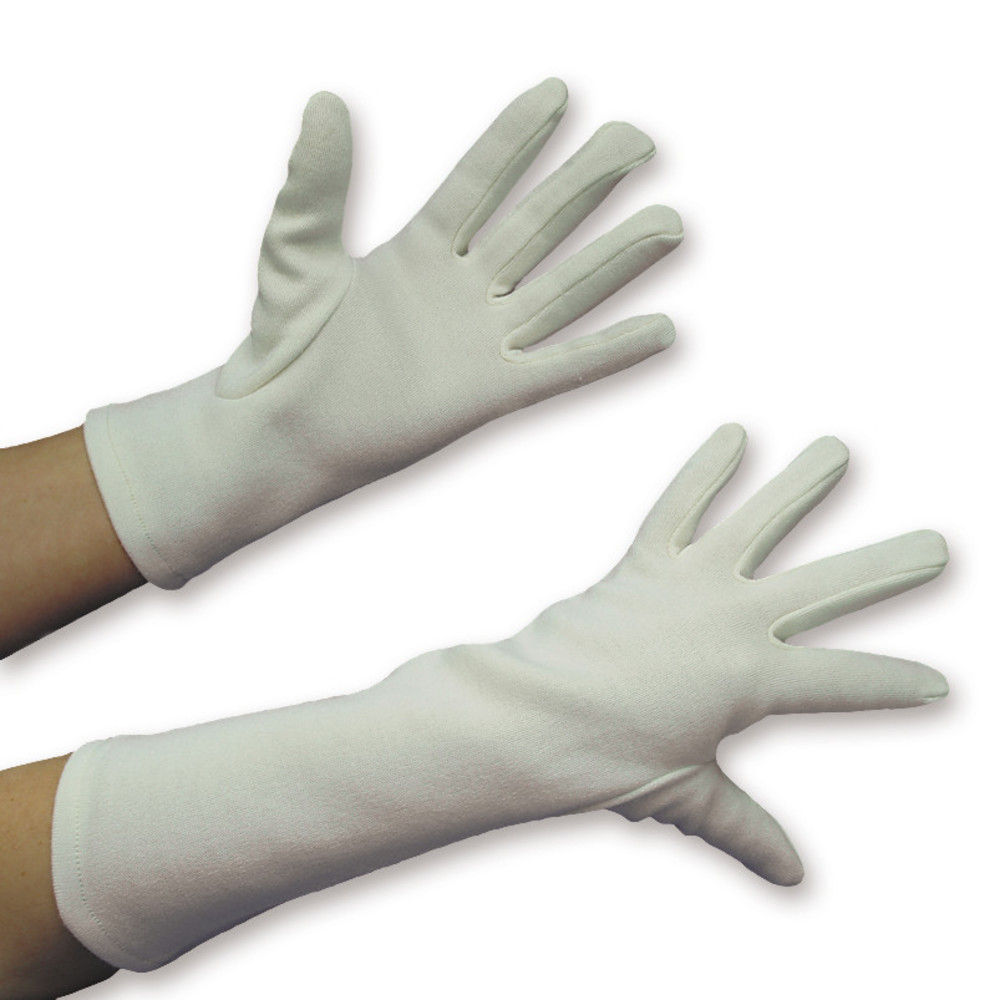 Hitzeschutzhandschuhe 5-Finger aus Jersey, 260 mm, Größe: 8,5, Hitzeschutz- Handschuhe, Handschuhe, Arbeitsschutz und Sicherheit, Laborbedarf