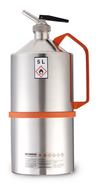 Safety laboratory canister polished, with microdispenser and overpressure valve, 5 l