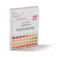 pH-indicatorstrookjes pH-Fix pH 0 - 14 in vierkante verpakking