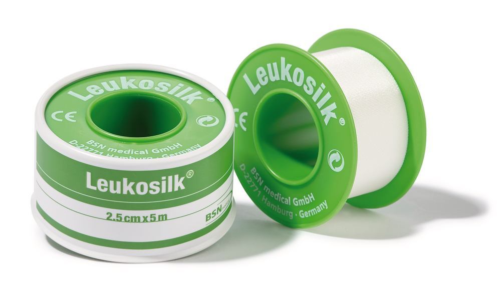 Surgical tape Leukosilk®  Plasters, dressings and plaster