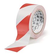 Signal tape, red/white