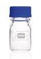 Gewindeflasche DURAN<sup>&reg;</sup> Protect Klarglas mit Ausgießring und Schraubverschlusskappe aus PP, 2000 ml
