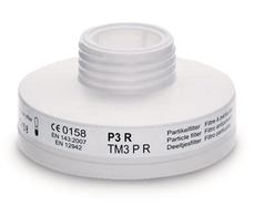 Respiratory filter with standard thread, P3 R D