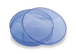 Boîtes de Petri avec ergots de ventilation, bleu