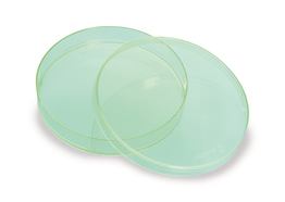 Petri dishes with vents, green