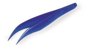 Tweezers SteriPlast<sup>&reg;</sup> disposable can be detected, sterile, angled, pointed