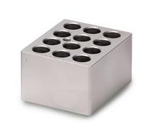 Accessories interchangeable block for BH-200D-2-HT for sample tubes, Suitable for: 4 tubes Ø 30 mm tubes