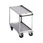 Shelf trolley with tray shelves, Number of bases: 2