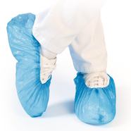 Sur-chaussures Polyéthylène chloré Éco, bleu