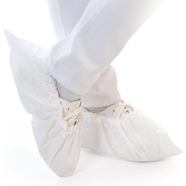 Sur-chaussures Polyéthylène chloré Standard, blanc