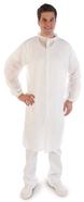 Disposable gowns made of non-woven PP Light 25 g/m², in ten-pack, Size: XXL, 110 cm