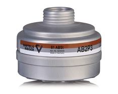 Respiratory filter with standard thread, A2B2-P3 R D