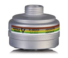 Respiratory filter with standard thread, A2B2E2K1-P3 R D