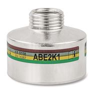 Respiratory filter with standard thread, A2B2E2K1