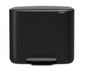 Pedal bin Bo Two compartments: 11 + 23 L, black