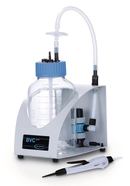 Extraction system BioChemVacuuCenter BVC Basic model, BVC Basic G, 2 l glass collecting bottle, with hose nozzles