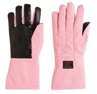 Cold protection gloves Cryo-Grip<sup>&reg;</sup> Gloves, waterproof with cuff, forearm length, pink, 345 mm, Size: M (9)