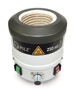 Heating mantle Pilz<sup>&reg;</sup> LP2 Protect series LP2ER model - power controller for adjustment from 0 to 100%, 250 ml, 150 W