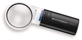 Pocket illuminated magnifying glass white-light LED, 3x