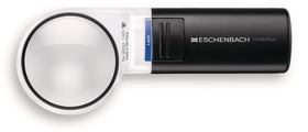 Pocket illuminated magnifying glass white-light LED, 5x