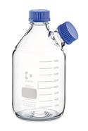 Multi-neck HPLC bottle DURAN<sup>&reg;</sup> GL 45 Round with a GL 45 side neck