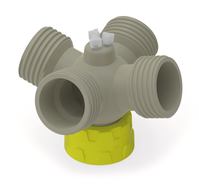 HPLC flushing bottle distributor b.safe, GL 45