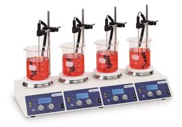 Multi-position magnetic stirrer with heater RSM-03-4KH