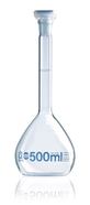 Volumetric flasks BLAUBRAND<sup>&reg;</sup> class A Clear glass, PP stopper, 100 ml, 14/23