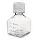 Narrow mouth bottle square, 30 ml, 20 mm