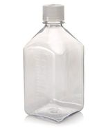 Narrow mouth bottle square, 1000 ml, 38-430