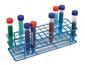 Sample stands for tube &#216; 13-16 mm, No. of slots: 72, 6 x 12, blue