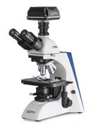 Transmitted light microscope OBN series OBN 135 set with camera