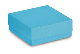 Cryogenic box ROTILABO<sup>&reg;</sup> cardboard 133 x 133 mm with water-repellant standard coating, blue