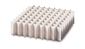 Toebehoren inzetstukken karton voor cryobox 136 x 136 mm, Vakgrootte: 12,5 x 12,5 mm, Hoogte: 30 mm, Aantal benodigde plaatsen: 100, 10 x 10