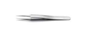 Precision tweezers ROTILABO<sup>&reg;</sup> straight SA stainless steel, 4, 0.08 mm