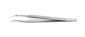 Precision tweezers ROTILABO<sup>&reg;</sup> curved DX high-alloy stainless steel