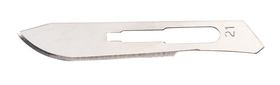 Scalpel blades for handle no. 4, 21