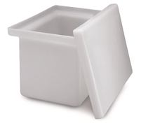 Autoclavable container with lid rectangular, 42 l