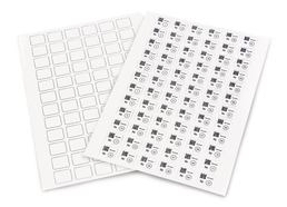 A4 cryogenic labels square, 24 x 20 mm, Suitable for: 1.5/2 ml vessels