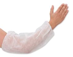 Sleeves made of non-woven PP, Standard, white