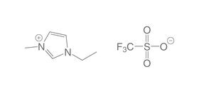 1-Éthyl-3-méthyl-imidazoliumtrifluoromethanesulfonate (EMIM&nbsp;OTf), 100 g