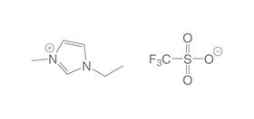 1-Éthyl-3-méthyl-imidazoliumtrifluoromethanesulfonate (EMIM&nbsp;OTf), 25 g