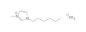 1-Hexyl-3-methyl-imidazolium-hexafluorophosphate (HMIM PF<sub>6</sub>), 25 g