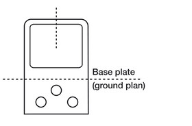 Accessories retaining plate, Base plate 41, as mount for screwing autoclave models 0 and I