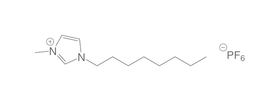 1-Methyl-3-octyl-imidazolium-hexafluorophosphate (OMIM PF<sub>6</sub>), 100 g