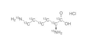 L-Lysin <sup>13</sup>C<sub>6</sub><sup>15</sup>N<sub>2</sub> Hydrochlorid, 100 mg, Glas
