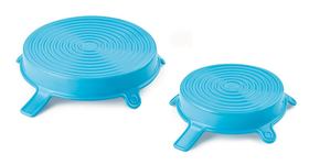 Silicone covers DURAN<sup>&reg;</sup> Set XL/XXL, cyan